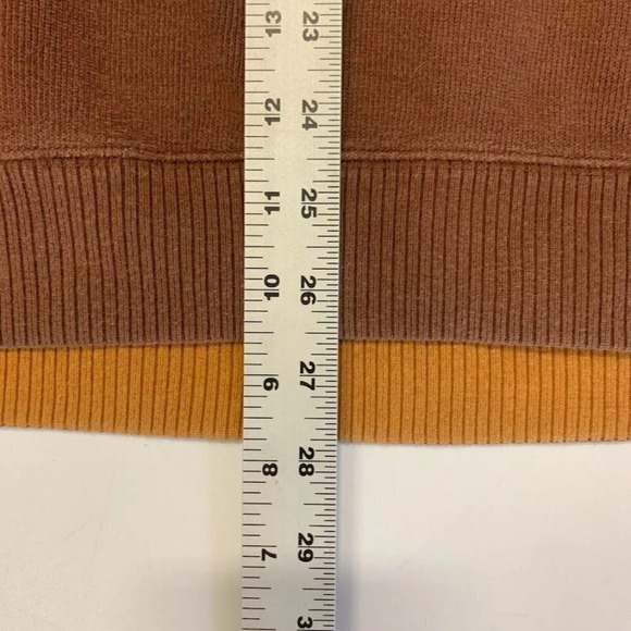 Pendleton Men's Ribbed 1/4 Zip Cotton Mock Neck Long Sleeve Pullover Size XL - Picture 10 of 10